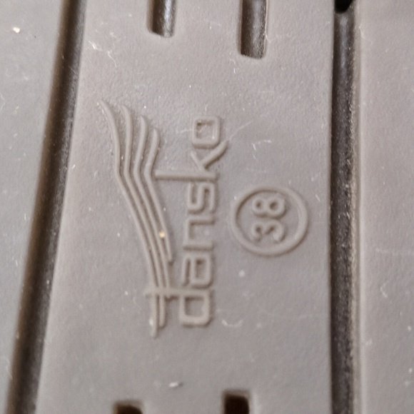 Dansko Linley Black Burnished Leather Slip On Loafer Size 38 - Picture 5 of 11